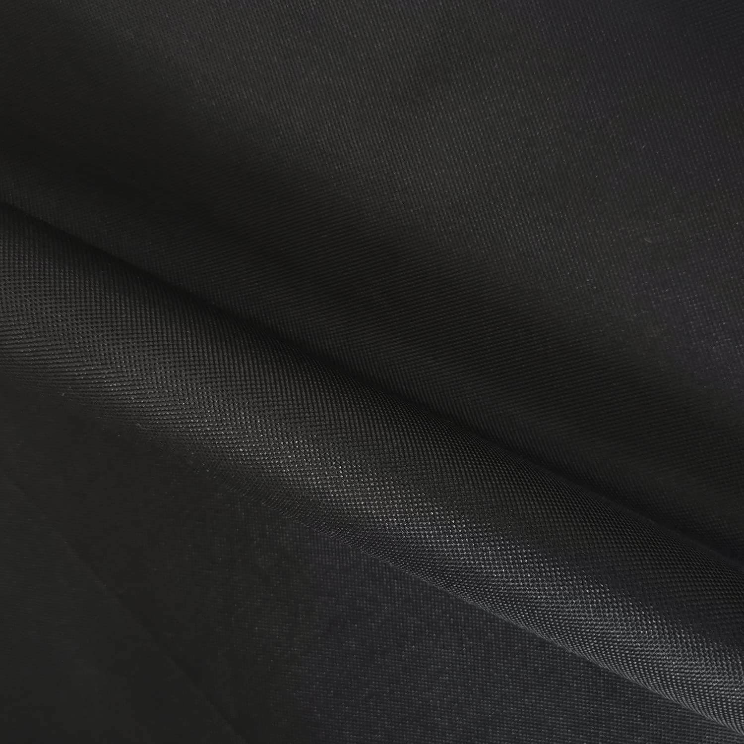 600g Heavy Duty Thick Waterproof Canvas Fabric 600D Outdoor Cover (Black, 200X150CM)