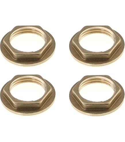 Lot De 8 écrous à Bride 1/2" En Laiton - Pour Robinets, Lavabos, Installations Sanitaires