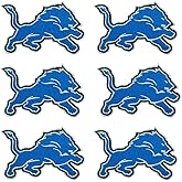 6 Pcs Sports Styles Embroidered Patches for Lions Sew On/Iron On Patch Applique for Clothes, Dress, Hat, Jeans, DIY Accessories (SPORTS04)