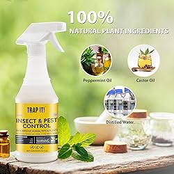 TRAP IT! Insect Repellent Peppermint Oil Spray for