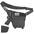 WCALULEG Pistol Bag Gun Bag Sling Bag for Men Crossbody Bag Gun Bags for Handguns EDC Bag CCW Sling Bags Anti Theft Bag
