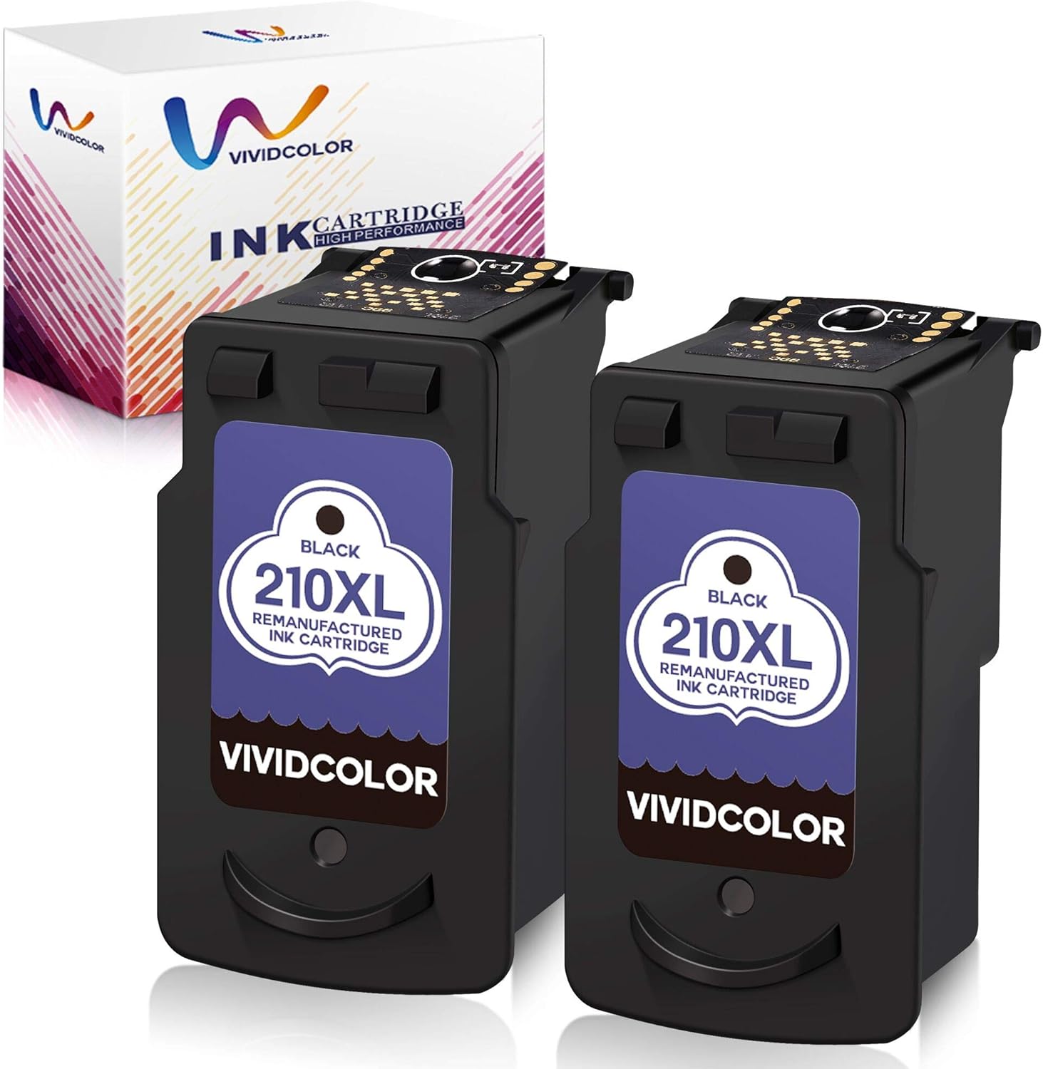 Vividcolor Remanufactured Ink Cartridge Replacement for