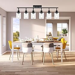 Wanluce 6-Light Track Lighting Kit Black Track