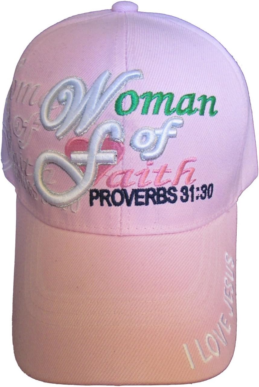 Woman of Faith Christian Hat - Religious Baseball Cap