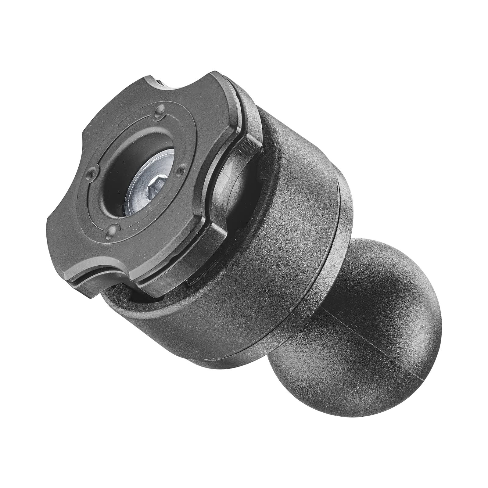 INTERPHONE - Quiklox modular system - Motorcycle holder support - RAM Size compatible adapter (1 ") For coupling Quiklox - Adjustable 360 ​​° - Quick release attachment