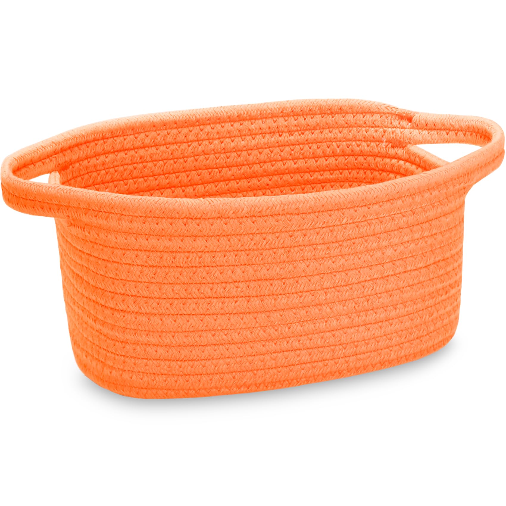 Photo 1 of ABenkle Small Storage Basket, Mini Cute Tiny Cotton Rope Woven Baskets, Boho Decorative Toy Storage Bin Gift Basket