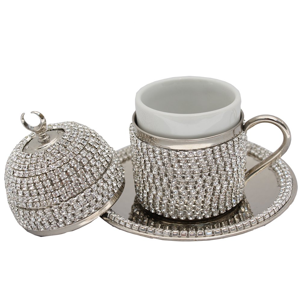 Coffee Cup Set, Dallah, Arabic Coffee, Turkish Coffee Cups, Glass Cups