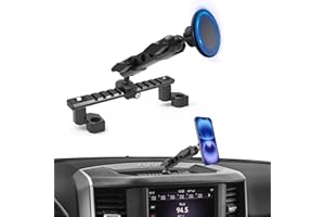 Dash Phone Mount Compatible with 2019+ RAM Truck 1500/2500/3500 & TRX Accessories (NOT fit RAM Classic Vehicle), Magsafe Phon