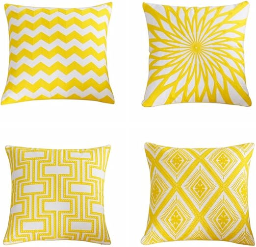 Amazon Com Doboxuan Nordic Embroidery Pillow Cushion Cover