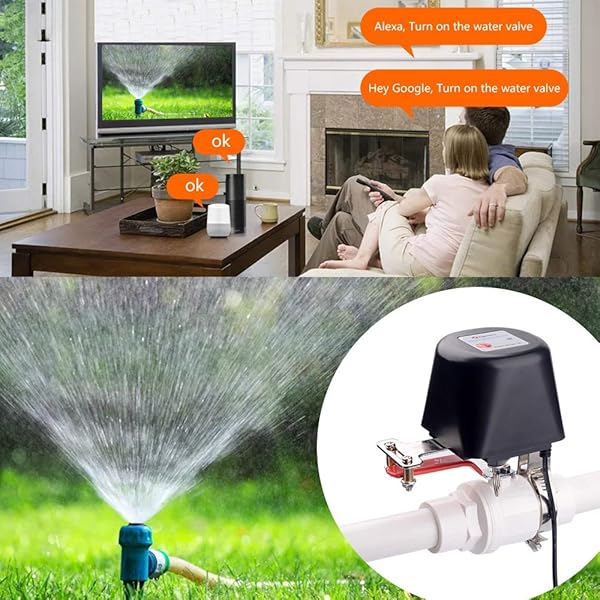 YDong Graffiti Smart Home ZigBee Wasser Ventil Gas Ventil Intelligenter Manipulator Kugelhahn Schalter Sprach Steuerung EU Stecker