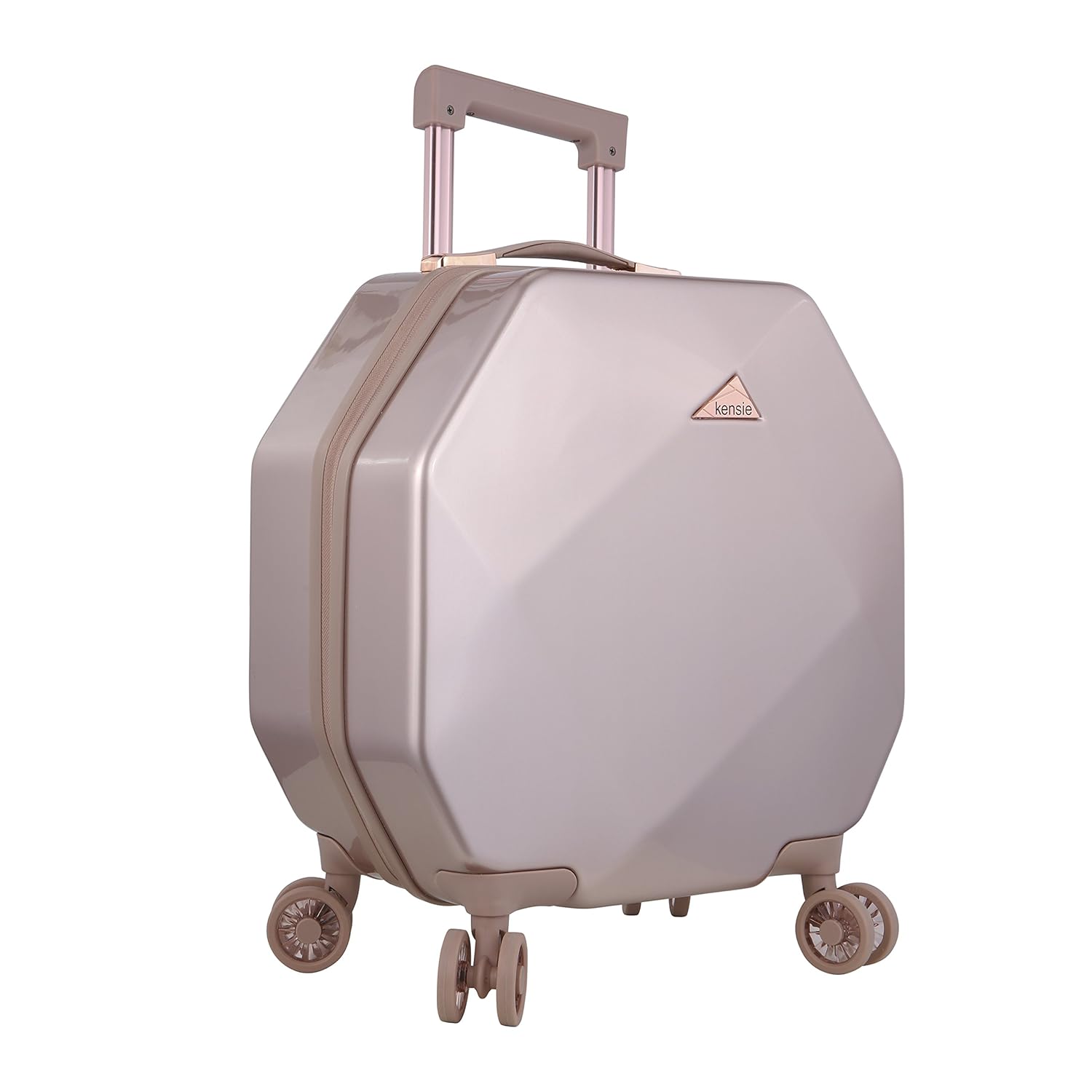 kensie gemstone spinner luggage