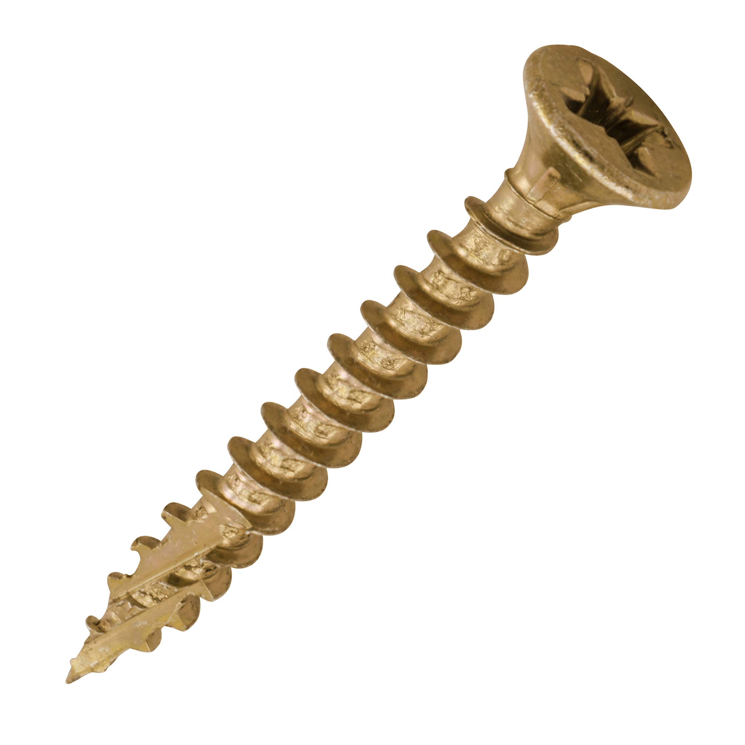 TIMCO C2 Strong-Fix Multi-Purpose Premium Countersunk Gold Woodscrews - 4.0 x 30 - Box of 200