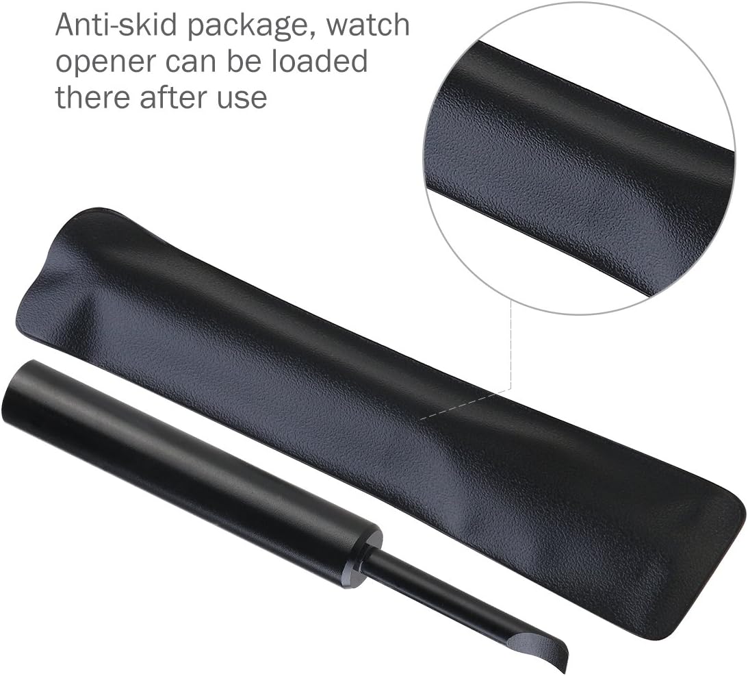 PIXNOR Watch Opener Tool Case Opener Pry Type Repair Tools (Black): Kitchen & Dining