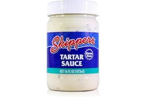 FIAHNG Skipper's Tartar Sauce 16oz Plastic Jar (Pack of 6)