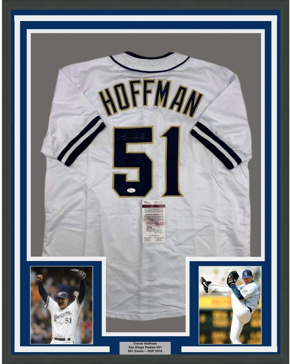 trevor hoffman signed jersey