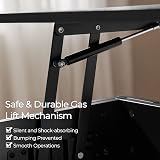 Yaheetech Lift Top Coffee Table with Storage Black view 7