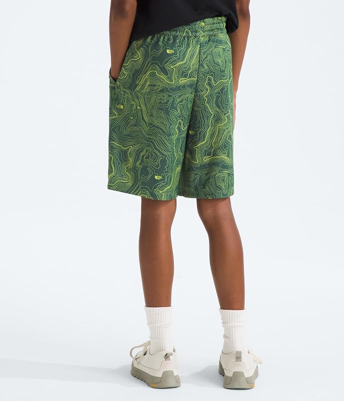 NF0A86U464T B Short Short Shorts Unissex Duck Green TNF Topo Pri tamanho XL