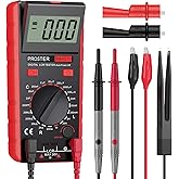 Proster LCR Meter Multimeter Capacitance Inductance Resistance Tester | 200pF-2000&mu;F Capacitance 200&mu;H-20H Inductance 200&Omega;-100k&Omega; Resistance Rotatable LCD Data Hold Auto Off Zero Adj SMD Tweezer