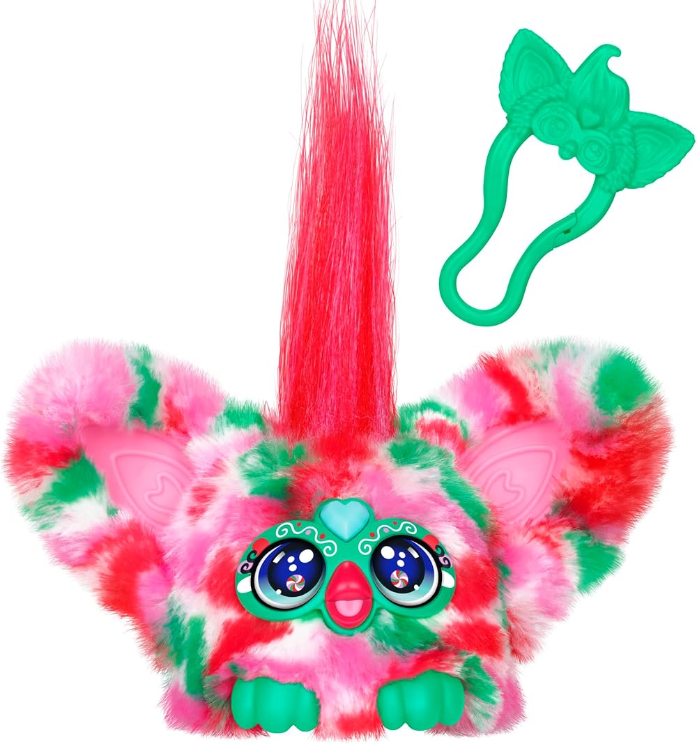 Hasbro Furby Furblets Pep-Mint Mini Plush Toy Pep-Mint Furblets