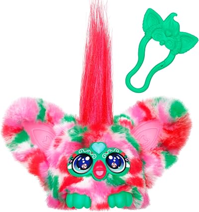 Hasbro Furby Furblets Pep-Mint Mini Plush Toy Pep-Mint Furblets