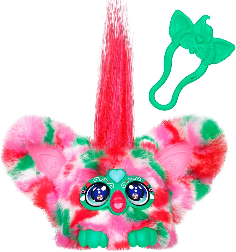 Hasbro Furby Furblets Pep-Mint Mini Plush Toy Pep-Mint Furblets