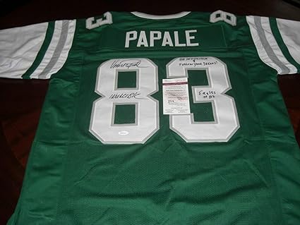 vince papale autographed jersey