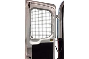 Window Safety Screens for 2 Rear Doors designed for Ford Transit Full Size Van Medium/High Roof