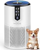 Air Purifiers for Home Large Room Up to 1300 ft², KOIOS H13 True HEPA Air Purifier for Bedroom, 15dB Quiet With Fragrance Sponge & Night Light, Eco Mode, Air Cleaner for Pets and Odors