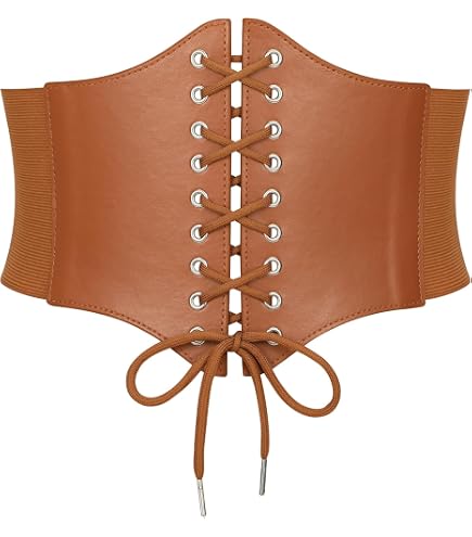 Womens Princess Costume Belt Cosplay Props PU Leather Waist  display picture 1