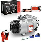 A-Premium Air Conditioner AC Compressor with Clutch | Compatible with BMW 3-Series 335i X5 435i 535i 640i 740i GT xDrive Gran Coupe X6 M2 M235i M3 M4