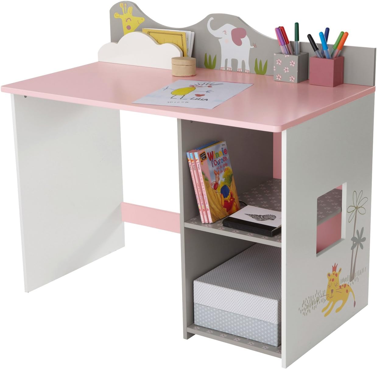 Vertbaudet Bureau Special Maternelle Fille Theme Jungle En Fete Amazon Fr Cuisine Maison Vertbaudet Bureau Special Maternelle Fille Theme Jungle En Fete Amazon Fr Cuisine Maison