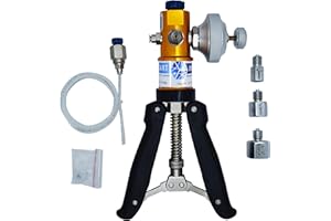 INSTRUKART Hand Operated Pressure and Vacuum Calibrator (Range: -13 to 435 PSI) for Calibration Labs, Field Calibration and Pressure Gauge Calibration | Model: AI-DP1-2200 (Only Hand Pump)