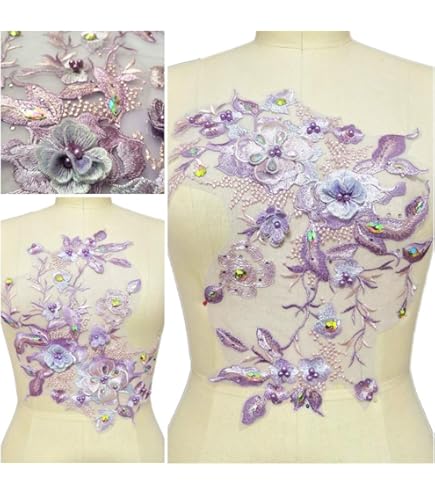 Robe De Mariée En Dentelle Bleu Royal, Avec Des Perles Et Des Pompons, Avec Des Appliques, Col