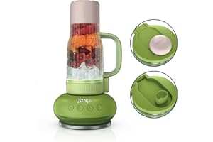 Ninja BlendBOSS | Personal Smoothie Blender & Tumbler | 26oz Travel Tumbler w/Leakproof Lid & Intergrated Chug Spout | AutoIQ