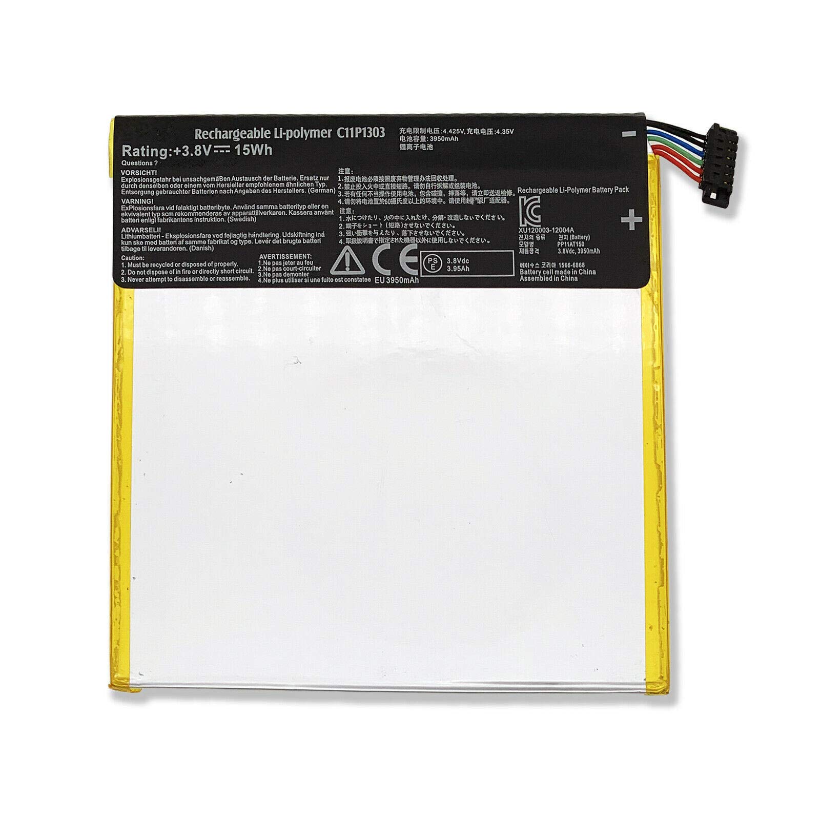 7XINbox C11P1303 3.8V 15Wh Laptop Battery Replacement for ASUS GOOGLE NEXUS 7 2RD II 2013 ME571K ME571KL K008 K009