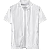 IBIH Mens Breathable Mesh Vest Lightweight Casual Work Fish Photo Travel