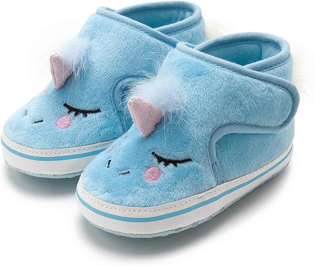 Baby Boys Girls Shoes AntiSlip Toddler Booties Velcro First Walking Shoes 06 Months Amazon.co