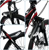 Ainiv 2 Pack Mountain Bike Fenders Front Rear Mudguards 26-29 inch view 7