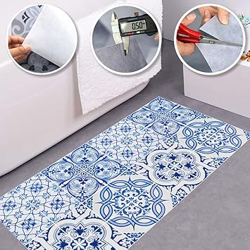 Amazon Com Alwayspon Non Slip Vinyl Floor Sticker Waterproof Pvc
