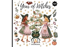 Year of Witches: Witch Coloring Book for Adults