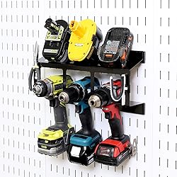 Wall Control Drill Holder Power Tool Storage Rack