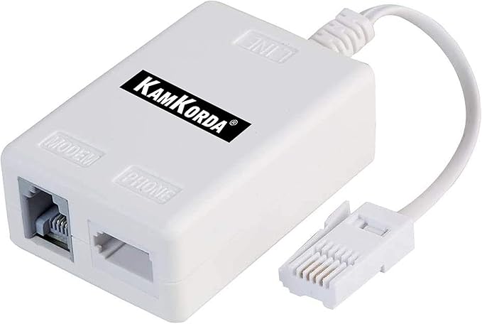 Kamkorda Adsl Micro Filter For Broadband Micro Filter For Phone Bt Sky Talktalk Amazon Co Uk Electronics