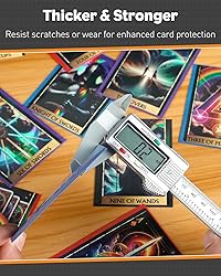 Uniclife 500 Counts MTG Card Sleeves Colored Matte