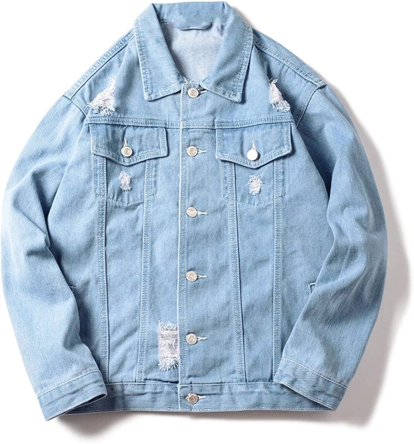 denim jacket sky blue