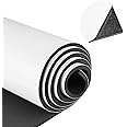 Neoprene Sponge Rubber Foam Sheets with Adhesive Backing, 12" x 60" x 1/4" Black Foam Roll Insulation Board Soundproof Neoprene Mat, Great for Cosplay Padding, DIY, Gaskets, Costume, Crafts