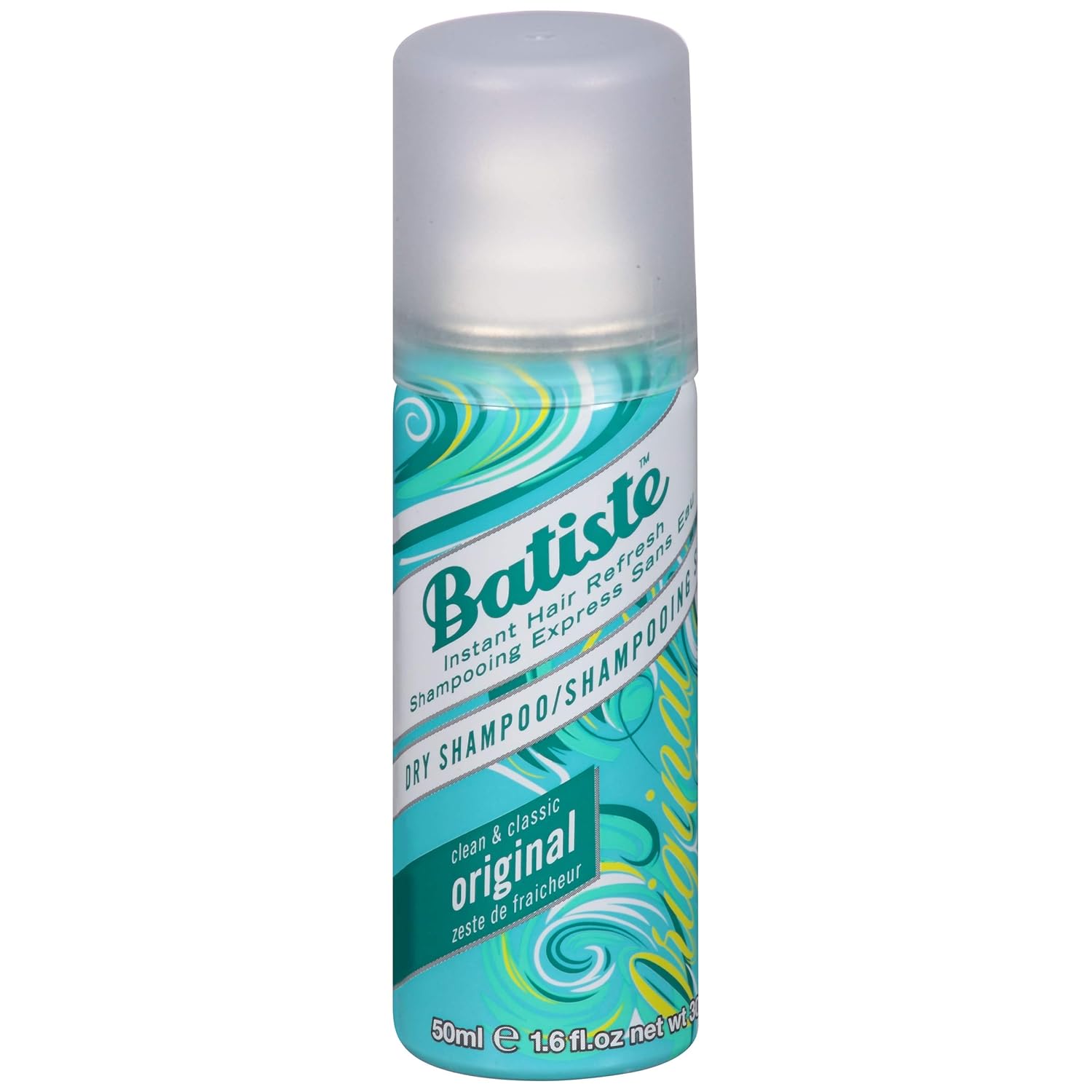 Batiste Champú en Seco Original con una fragancia limpia y clásica Batiste Champú en Seco Original con una fragancia limpia y clásica