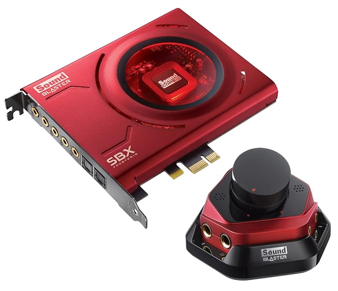 Creative Sound Blaster Zx Interne Soundkarte (116 dB, PCI-Express, SBX Pro Studio)