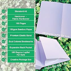 A5 Size Dotted Notebook Bullet Dot Grid Journal