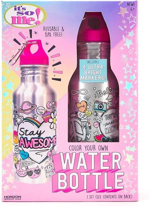 Amazon Com It S So Me Water Bottle Kit Health Personal Care