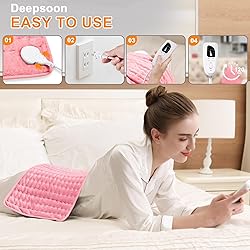 Heating Pad,Electric Heating Pads for Back,Hot